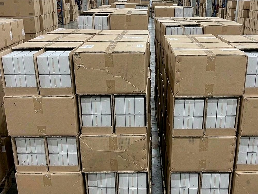 Restocking Beipu accessories — bulk case