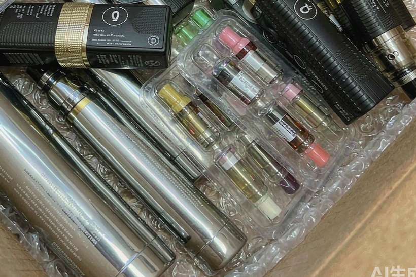 Restocking Beipu e-liquid — container load