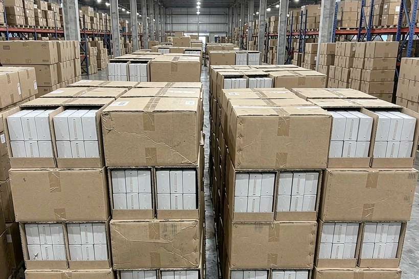 Warranty Notes for Beipu devices — container load